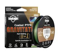 Seaknight G9 Series 9 Strands 8+1 Braided Fishing Lines 150M Fast Sinking Super Smooth PE Multifilament Wire PTFE Coating Seawater-proof UV-proof Sea Fishing Line 17-80LB