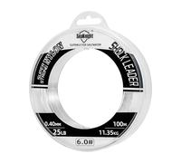 SeaKnight Nylon Shock Leader Fishing Line Super Strong Saltwater 50M/100M Monofilament Sinking Fishing Line For Sea Fishing 25-200LB