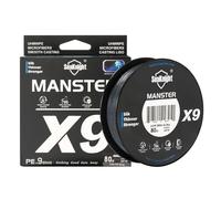 Seaknight X9 9 Strands Braided Lines 150M Smooth PE Braid Multifilament Wire Carp Fishing Lines Double Coating UV-proof Saltwater-proof Fishing Line for Sea Fishing 17-80LB