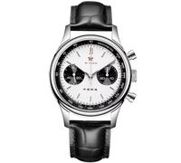 SEAKOSS Panda Pilot Chronograph 40mm 1963 Original ST1901 Movement Men's Mechanical Watch Manual Winding Sapphire Luminous Men's Watch Swanneck, 40mm no Swanneck, Classic