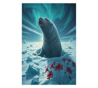 Seal 1000 Piece Jigsaw Puzzle for Adults Paisaje Edificio Jigsaw Weekend Get Together Activity Whimsical Design for Friends Stress Buster 1000 PCS