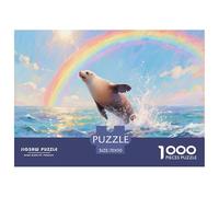 Seal 1000 Piece Jigsaw Puzzles for Adults Puzzle Challenging Puzzle Educational Jigsaw Puzzles for Challenging Family Activity Games Colorful for Home Decor Gifts 70x50cm/1000pcs