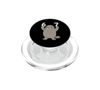 Seal 67 Meme Six Seven Funny PopSockets PopGrip for MagSafe