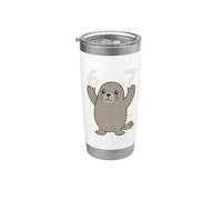 Seal 67 Meme Six Seven Funny Stainless Steel Insulated Tumbler