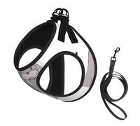 Seal And Walrus Pattern,Pet Harness,Adjustable Reflective Dog Harness,Pet Leash Vest,S