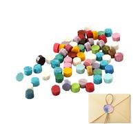 Seal Beads, Seal Kit | Octagon Seal Kit for Sealing Envelopes,100 Pcs Stamp Sealing Beads for Kids, Adults, Friends, Family