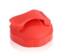 Seal Flip Top To-Go Seal Lid Juicer Replacement Parts for 600W 900W Blender Juicer Bottle Cups and Accessories(Red)