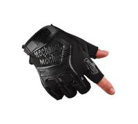 (Seal half finger black, One size) Navy SEAL tactical half-finger gloves for men and women, outdoor sports, non-slip special forces combat camouflage mountaineering combat ...