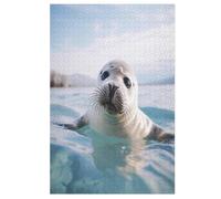 Seal Jigsaw Puzzles 1000 Pieces Puzzle Adults Game Jigsaw Toys Teenagers Gifts Wall Decoration 78×53cm