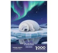 Seal Jigsaw Puzzles Puzzle for Adults Kids. 1000 Pieces Whimsical Challenge Toy Educational Game Home Decoration for Educational Games Gifts 70x50cm/1000pcs