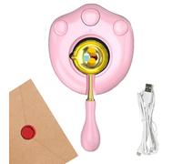 Seal Melting Spoon - Electric Melting Tool - Low Pressure Candle Melting Oven with Cat Paw Design, for Wedding Envelope Letter and Seal Stamp