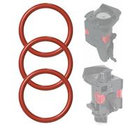 Seal O-Ring for Delonghi, 3 Pieces O-Ring Seal Compatible with Delonghi ECAM ETAM EABI EAM ECA ESAM EPAM for the Brewing Unit Brewing Group Contact Piston Piston Thermoblock Heating