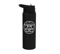 Seal of Foras Sigil Talisman Demon Circle Stainless Steel Insulated Water Bottle