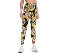 Seal of Maryland Women's High Waisted Yoga Pants Printed Lounge Leggings Comfy Tummy Control Trousers