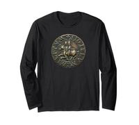 Seal of The Knights Templar Bronze Long Sleeve T-Shirt