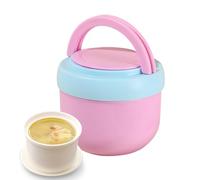 SEAL OF THERMALS-VACUUM BOX,Insulated Food Container with Spoon,Portable with More Opening for Hot Meals, Great for Work, Offices, Travel, School, Travel, Picnic