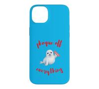 Seal Off Everething Honor Finger Rebel Humor Case for iPhone 14 Plus