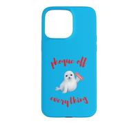Seal Off Everething Honor Finger Rebel Humor Case for iPhone 15 Pro Max