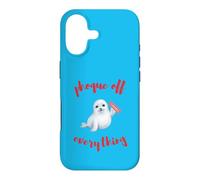 Seal Off Everething Honor Finger Rebel Humor Case for iPhone 17