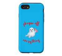 Seal Off Everething Honor Finger Rebel Humor Case for iPhone SE (2020) / 7/8