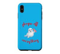 Seal Off Everething Honor Finger Rebel Humor Case for iPhone XS Max
