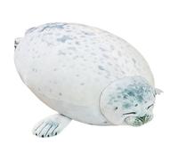 Seal Plush Pillow, Chubby Seal Doll Toy, Realistic Soft Cuddly Sleeping Toy, Soft Stuffed Animal Throw Pillow