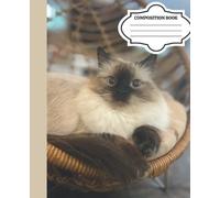 Seal Point Ragdoll Cat Composition Notebook: Featuring Penny, the most adorable seal point ragdoll!