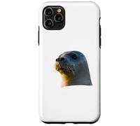 Seal popping out of the water cute curious ocean portrait Case for iPhone 11 Pro Max