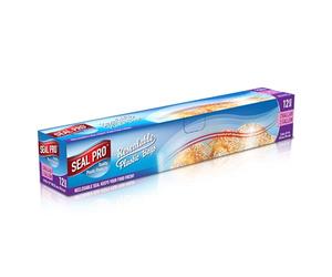 Seal Pro Freezer Bags, Pack of 12- Jumbo Size 2 Gallon Leak-Proof Reusable Lunch Bag -Easy Opening Resealable Sandwich Food Bag - Ideal for Meat, Snacks, Fruit & Veg -13 x 15.5 Inches