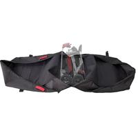 Seal Products Universal Mobility Device Travel Flight Cover, Black with Red Accents, Wheeled Storage Bag for Wheelchairs and Scooters, Protective Transport Case with Interior Dimensions 39" x 18" x 22