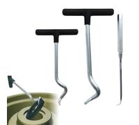 Seal Puller Set - Heavy Duty Disassembly Puller Seal Remover | 3X Automotive Picks Hooks, Hand Tools O Rings Removal for Car Truck