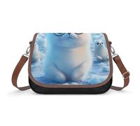 Seal-Pups Women's Leather Purses Crossbody Shoulder Bag Messenger Bag