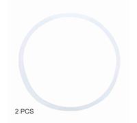 Seal Ring Gasket Replacement Set Premium Quality Silicone Rubber Seal Ring For 600W Juicer Blades And Flip Top Covers White Color 9.5 x 0.5 cm 2 Pack