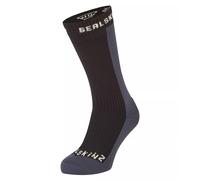 Seal Skinz Adults Starston Waterproof Cold Weather Mid Length Socks Black S