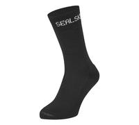 Seal Skinz Adults Suffield Solo Merino Liner Socks Black L
