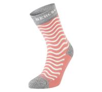 Seal Skinz Rudham Mid Meterorological Socks Pink L/XL