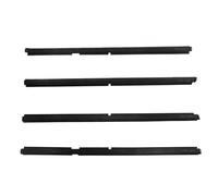 Seal Strip 4Pcs Front Rear Window Trim Sealing Strips Rubber Seals Glass Exterior Waterproof For Grand For Cherokee II WJ WG 1998-2005 Edge Protector