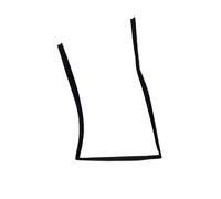Seal Strip Car Door Window Glass Run Channels Runchannel For Mitsubishi For Pajero For Montero 2 MK2 1990-2004 MB669185 MB669186 MB669761 MB669762 Edge Protector(Rear Left)