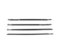 Seal Strip For Toyota For 4runner 2010-2021 Window Weatherstrips Front & Rear Outer Glass Seal Belt Trim Sealing Rubber Strips Car Door Edge Protector
