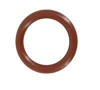seal washer Brown FKM O Ring Seal Gasket CS1/1.2/1.5mm OD3-15mm Oil Acid And Alkali Resistant Automobile Fluororubber O-Ring 70A gasket lip (Size : OD 14mm (8PCS), Color : CS 1mm)