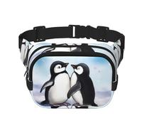 Seal Whale Octopus Fish Fanny Pack for Women Men Fashion Waist Pack Adjustable Belt Bag for Workout Running Travelling Casual Waist Bag, I Love Penguins, One Size