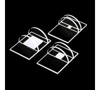 Sealable XRD Sample Cell - Grooved Glass devise, Compatible with Standard XRD Diffractometer Equipment(No Sealing Tape 10x10x0.5mm)