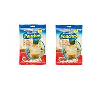 Pack of 7 Resealable Food Pouches - Clear