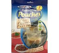 Sealapack 2 x Reusable Food Pouches Pack Of 7 - Fill It Fridge It Freeze It
