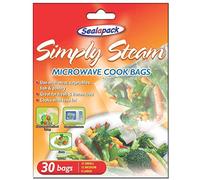 Sealapack 60 x Microwave cook simply steam bags vegetables, meat, fish, poultry
