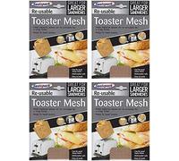 Sealapack 8 x Re Usable Toaster Mesh Cooking Pocket Pouch Sandwich Toaster Bag