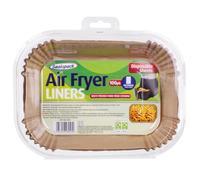 Sealapack Disposable Air Fryer Liners | Helps Prevent Food From Sticking - Oil-Proof, Non-Stick, Heat Resistant | Kitchen Accessories - Easy To Use (Rectangle 14cm x 22cm, 100 Pack)