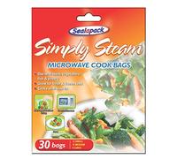Sealapack, Orange SAP1038 Microwave Steam Bags, Plastic
