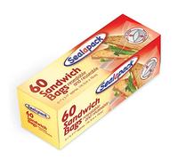 SealaPack Reusable Sandwich Bags - Roll of 60