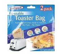 Sealapack SAP010-24 Toaster Bag, Plastic, Silver